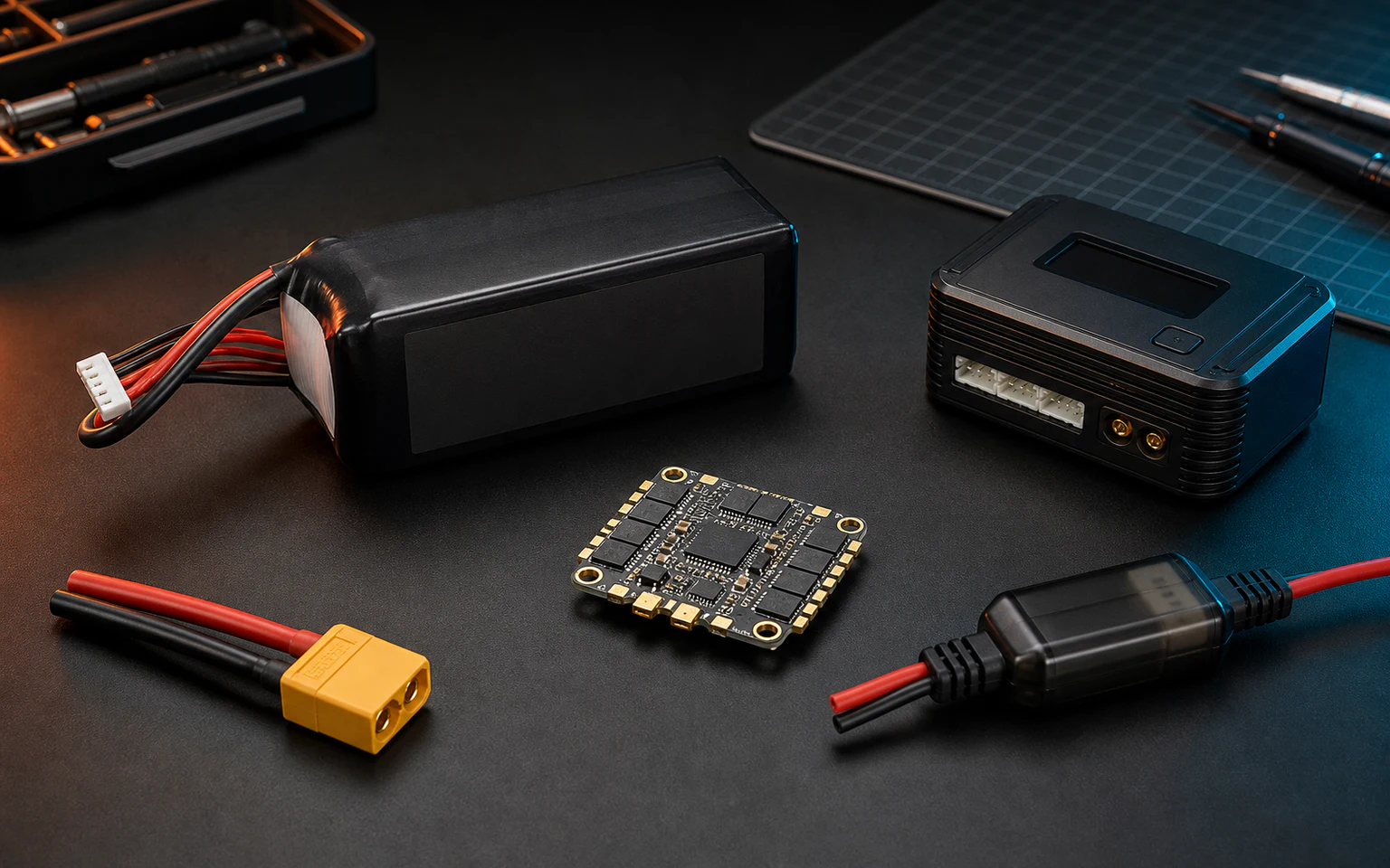 XT30 vs XT60 for FPV Batteries: Connector Choice Without Guesswork cover illustration