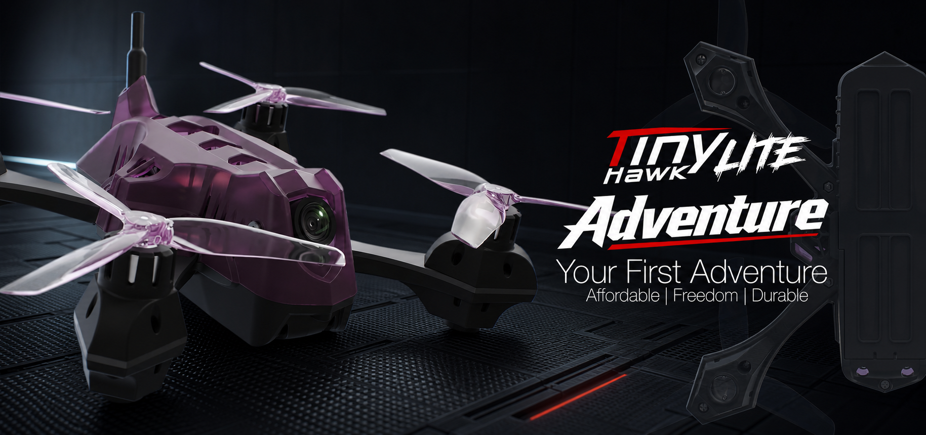 Tinyhawk III FPV Racing Drone - Ready To Fly \(RTF\) w/ Controller and Goggles